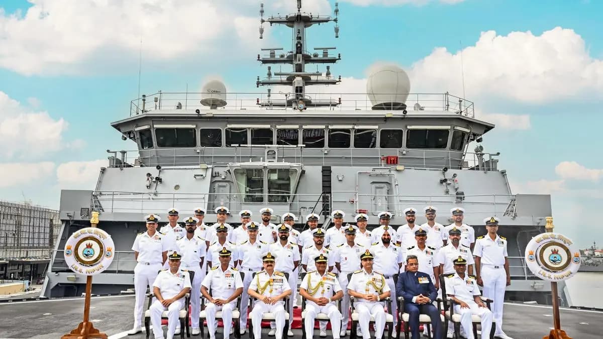 INS Nipun commissioned into Navy