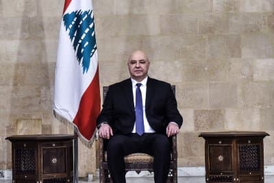 Lebanese President says his country’s stability is essential to Europe’s