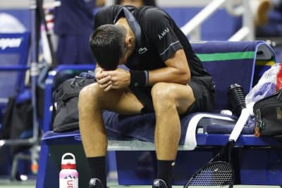 U.S. Open 2026: Novak Djokovic struggles with 'serious issue' in early upset loss