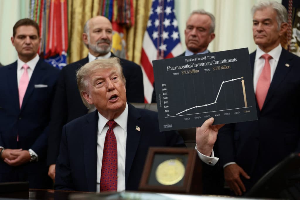 WATCH: Trump says more pharmaceutical companies will lower drug prices