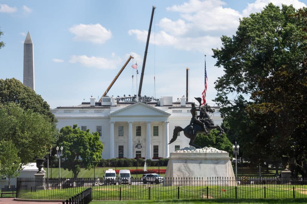 Trump appointees advance plans for Lafayette Square fencing and White House gates