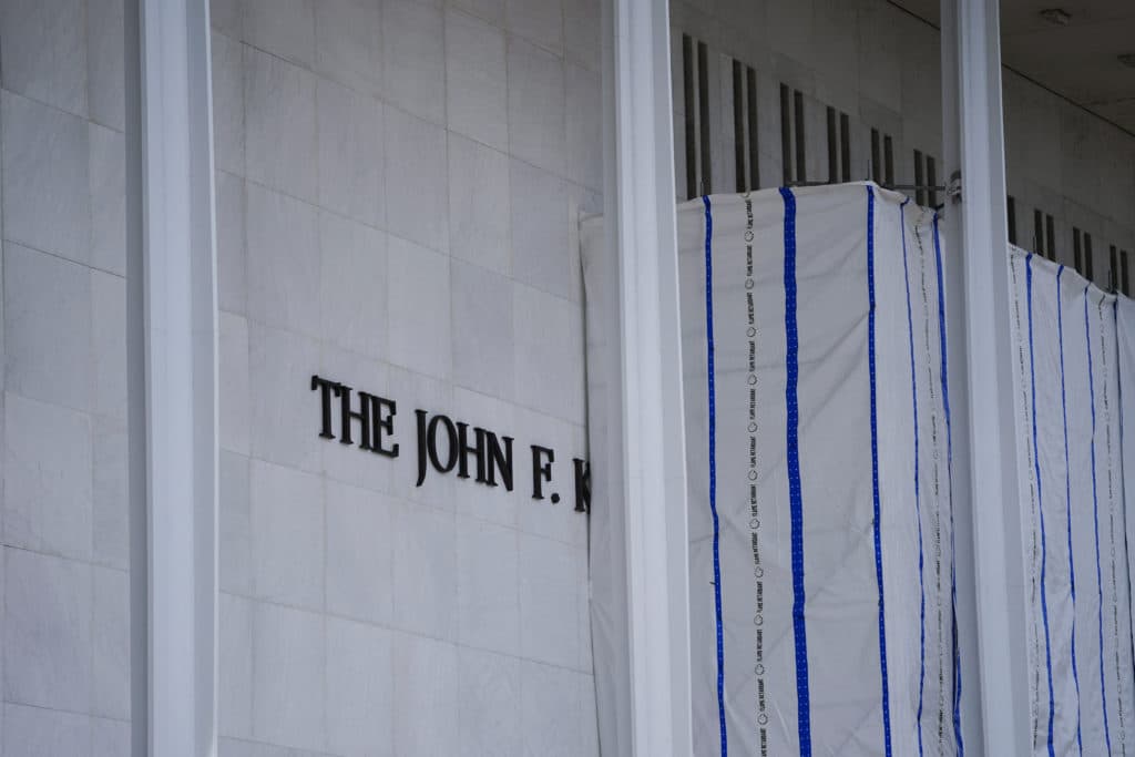 Kennedy Center renews call for Trump-backed shutdown after part of a ceiling collapses