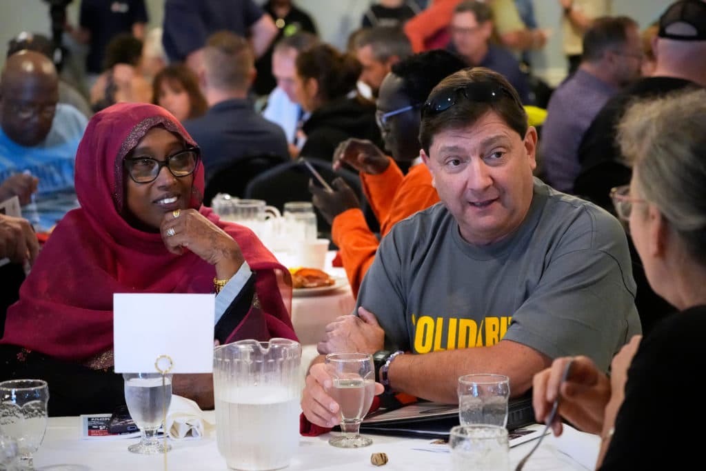 Midterm elections head into the home stretch as candidates attend Labor Day events