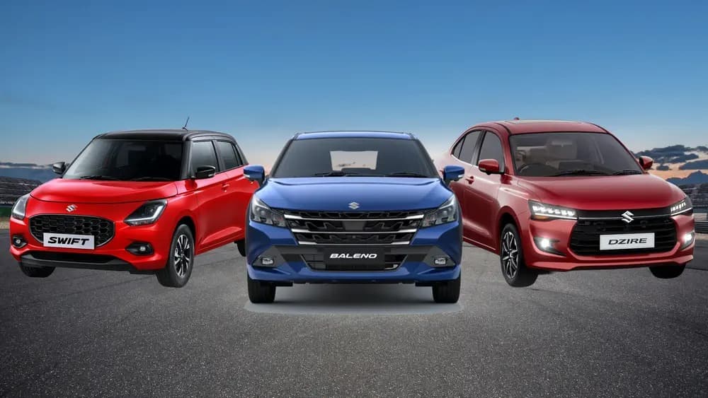 Maruti Swift, Maruti Dzire : మారుతి సుజుకి నుంచి సరికొత్త CNG ఆటోమేటిక్ కార్లు.. స్విఫ్ట్, డిజైర్, బాలెనో ధరలు ఇవే!