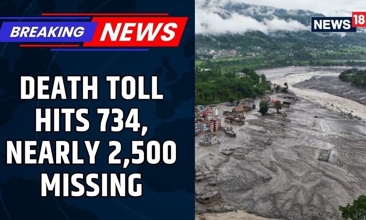 Nepal Flood Disaster: Death Toll Rises to 734 as Families Search for Missing Loved Ones | News18