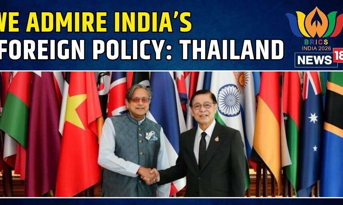 Thailand’s Deputy PM Praises India’s Foreign Policy | Strategic Autonomy & Indo-Pacific Role| News18
