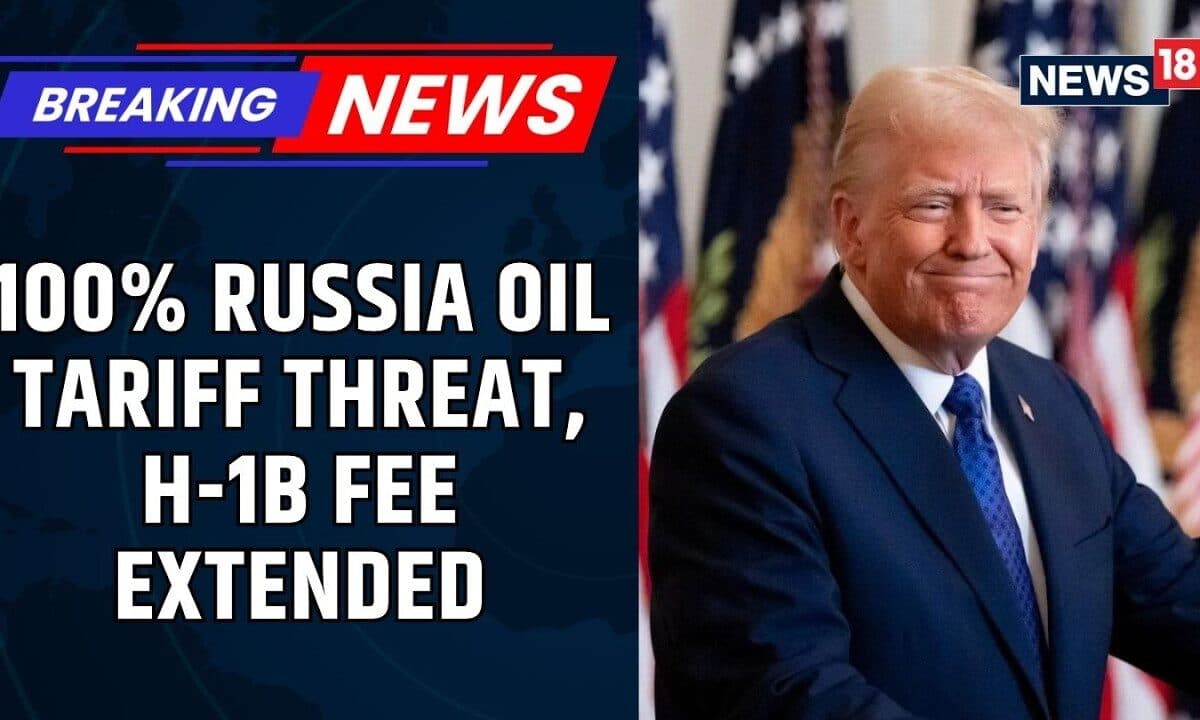 Donald Trump Bans CNN From White House, Extends H-1B Fee & Targets Russia Oil Buyers | News18