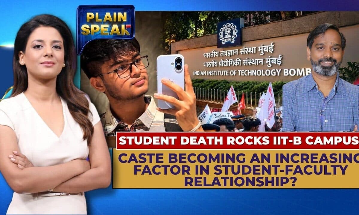 Student's Death Rocks IIT-B: Caste Becomig A Increasing Factor In Student-Faculty Relationship?