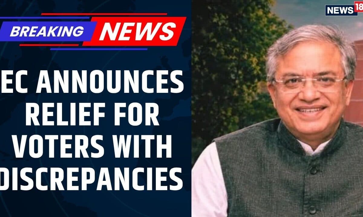 SIR Row: ECI Eases Verification Process | Relief For Voters With Discrepancies | News18