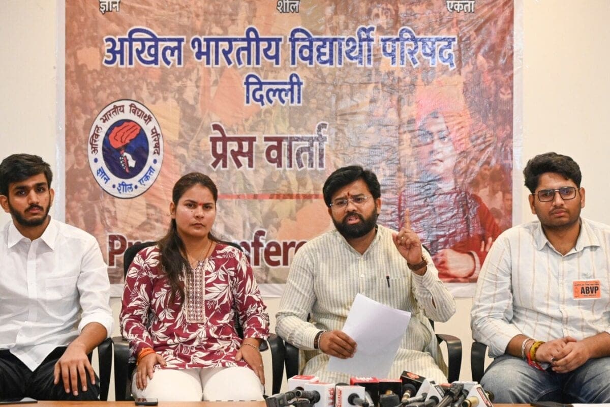 Student Protest To Anti-Establishment Movement: ABVP Takes On MCD Over Satya Niketan Deaths