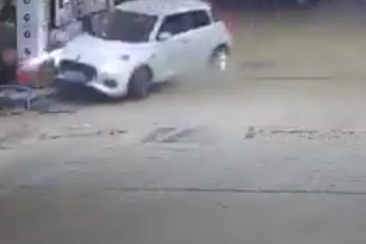 Asked To Park Car Properly, Ghaziabad Man Rams Into 3 At Petrol Pump | Video