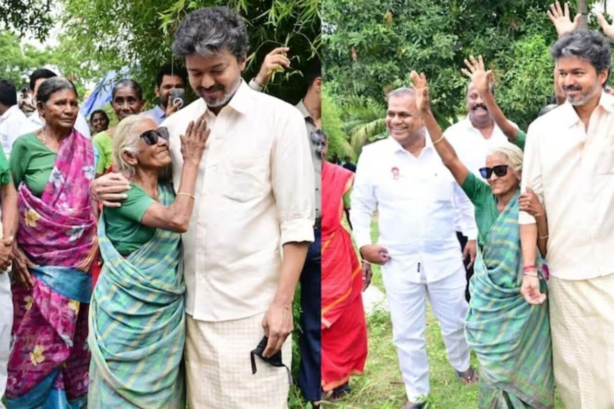 Vijay Gifts His Rs 40K Dior Sunglasses To Elderly Woman In Tamil Nadu's Salem | Watch