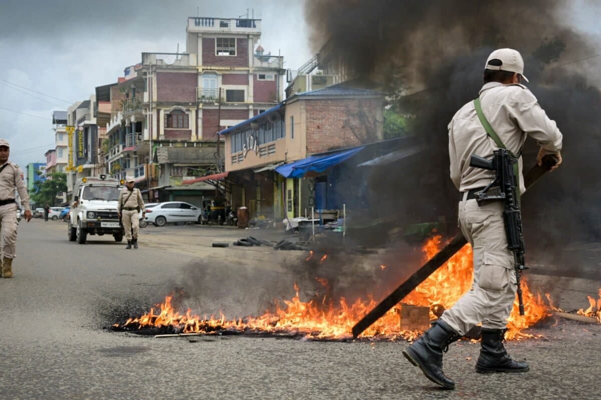 At Least 30 Houses Torched, Villager Shot As Fresh Violence Erupts In Manipur’s Kangpokpi