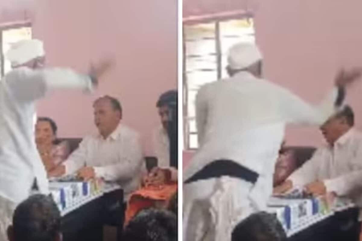 ‘Why Did You Take Up Post If You Don’t Want To Do Vikas?’ 70-Year-Old Maharashtra Man Slaps Gram Panchayat Member
