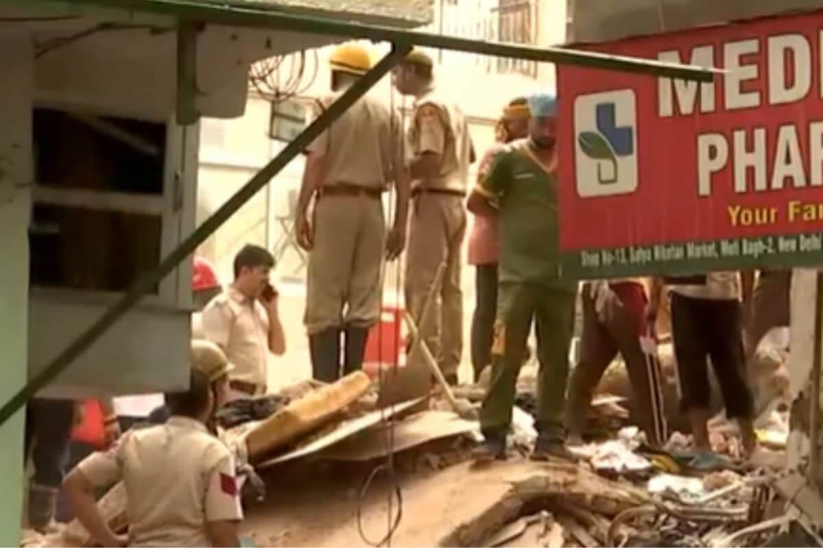 ‘Some Trapped Students Making Calls From Inside’: BJP's Anil Sharma On Satya Niketan Building Collapse