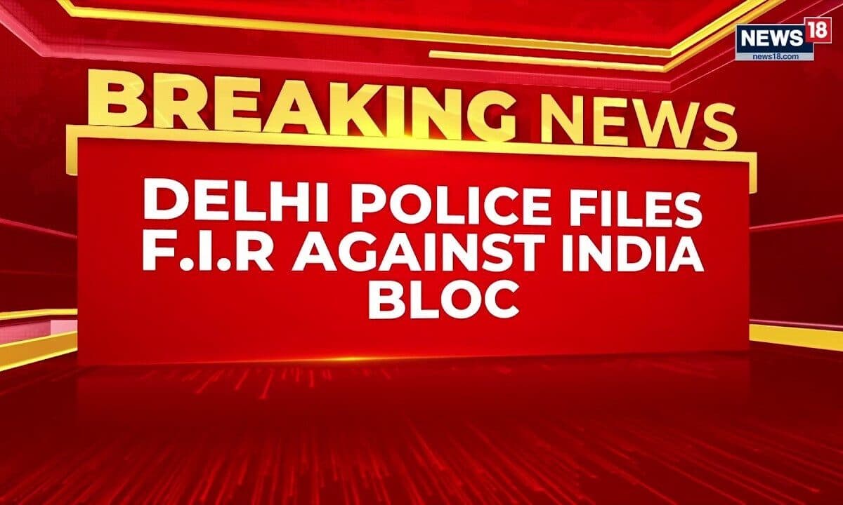 Rahul Gandhi, Priyanka Booked: FIR After I.N.D.I.A. Bloc Protest At Akashvani Bhawan | News18