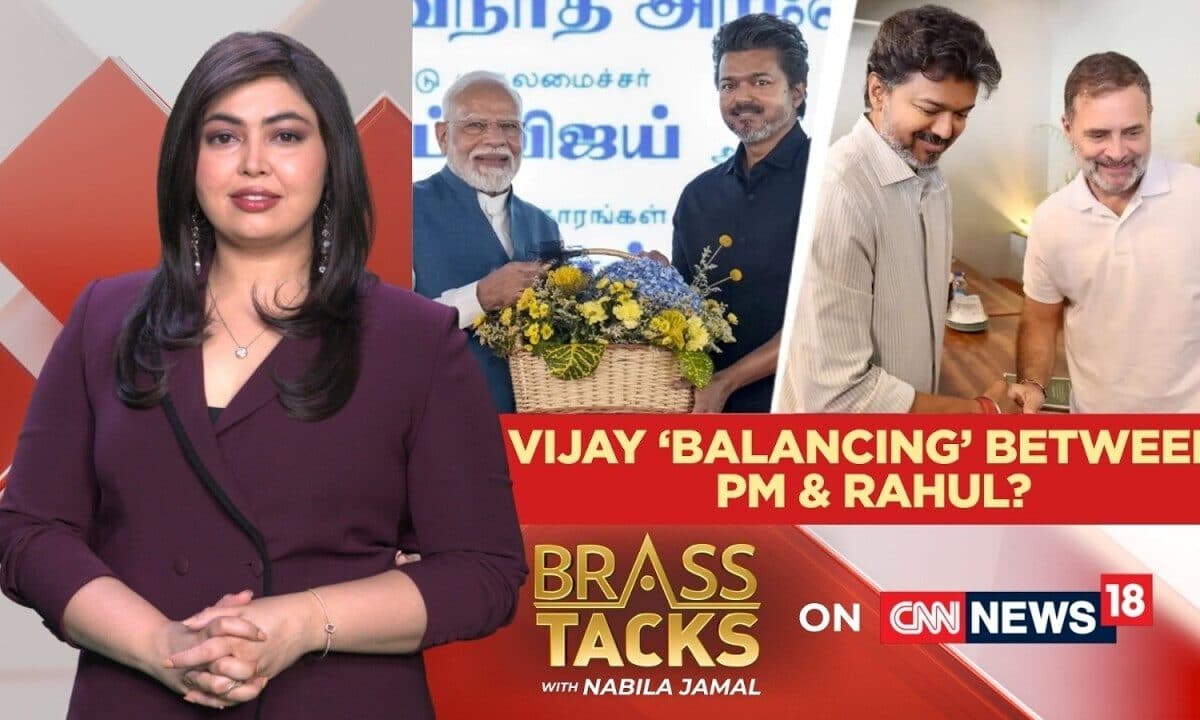 Vijay’s Political Balancing Act: Congress Alliance, BJP Challenge & Tamil Nadu’s New Equation