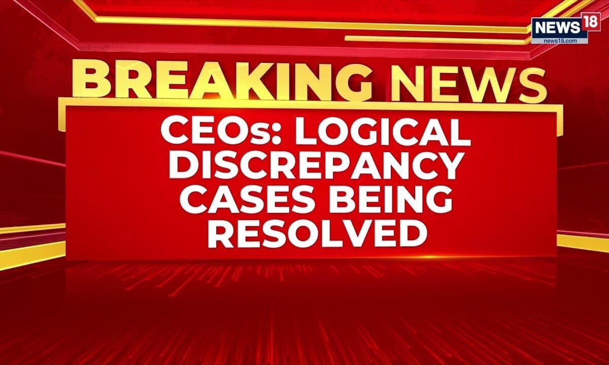 SIR Update: 20 Lakh Voter Discrepancies Resolved, CEO Assures No Eligible Voter Will Be Excluded