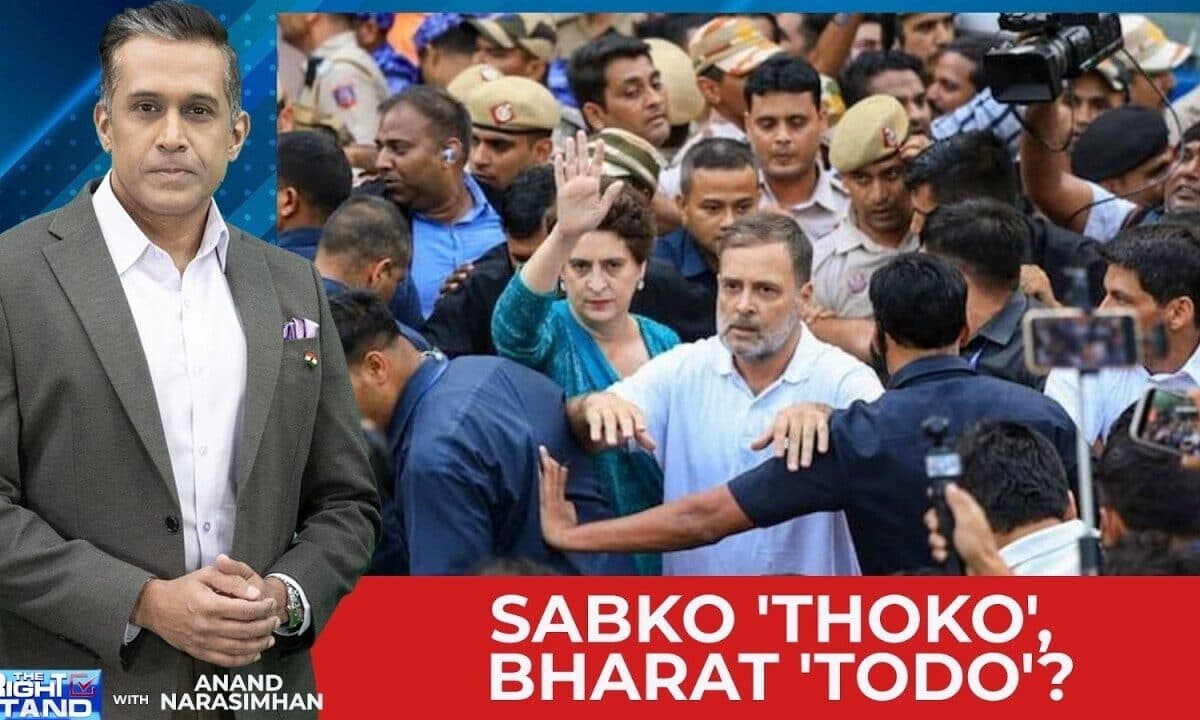 Sabko 'Thoko,' Bharat Todo | The Dharna, Disruption and Disinfo Clarified | The Right Stand