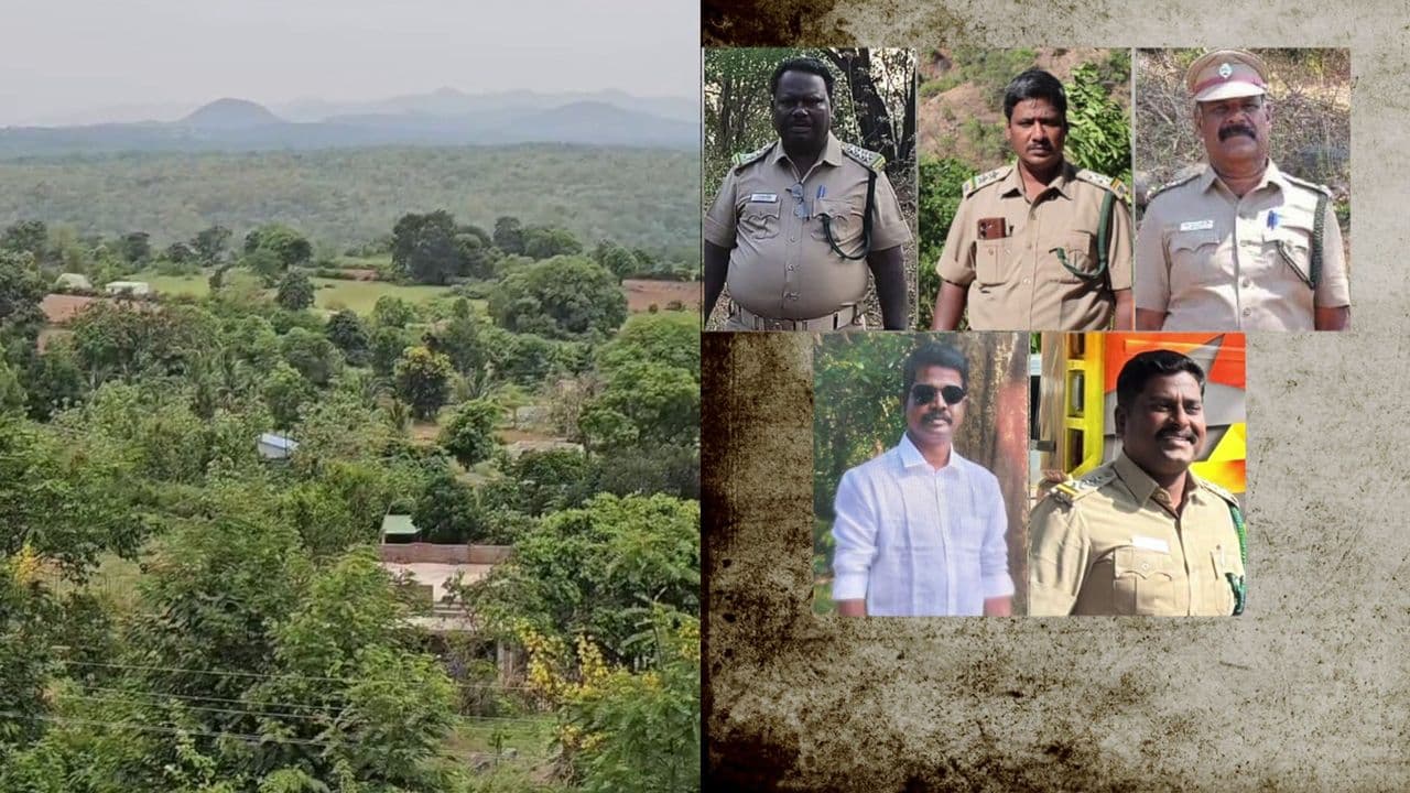 மலைவாழ் மக்களிடம் ரூ.1 கோடி லஞ்சம் - வனச்சரகர்கள் 3 பேர் உள்ளிட்ட 6 பேர் சஸ்பென்ட்