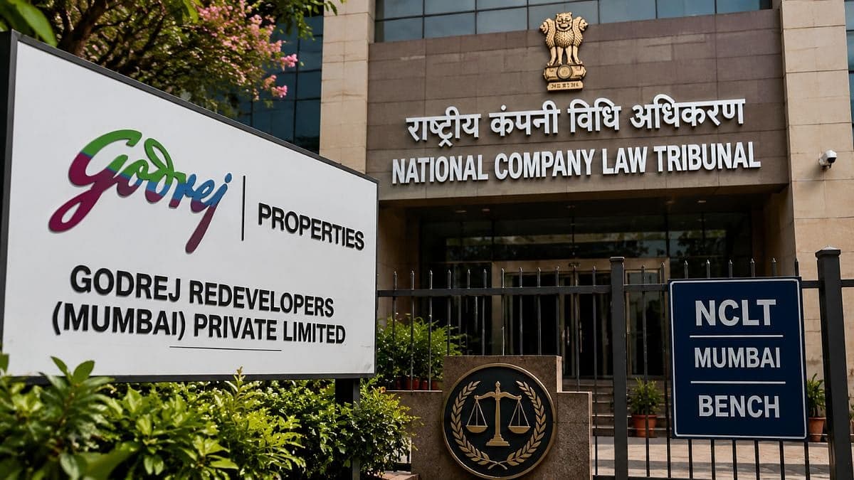 NCLT Clears Godrej Redevelopers' Plan to Cancel Over 26,000 Shares
