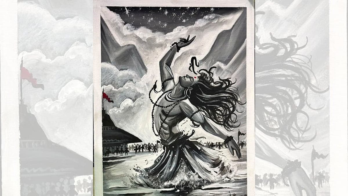 Bhopal’s Gen Z Artists Give Lord Shiva A Modern Canvas This Shravan
