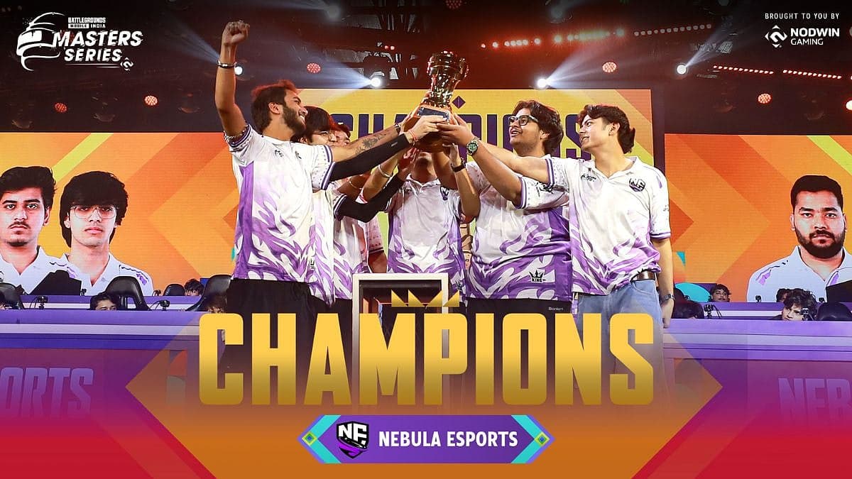 BGMS Season 5: Nebula Esports Crowned Champions, Win ₹40 Lakh After 18-Match Grand Finals