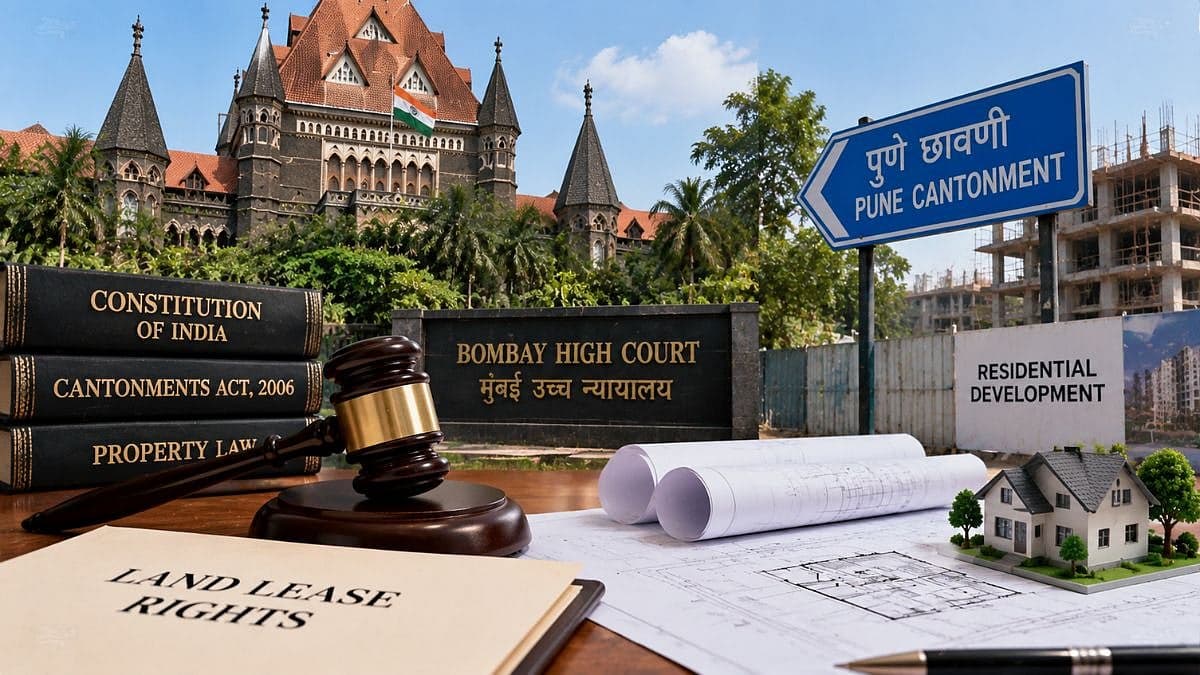 Bombay HC Allows Residential Construction On Pune Cantonment Plots, Rejects Defence’s Future Resumption Concerns