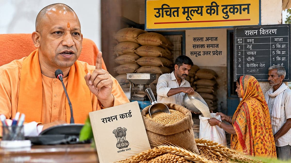 Big Gift For Ration Shop Dealers From Yogi Govt, Now ₹125 Margin Per Quintal