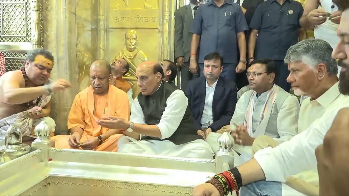 PM Narendra Modi's Birthday Marked With Prayers At Kashi Vishwanath, Yogi, Chandrababu Naidu & Rajnath Join Celebrations