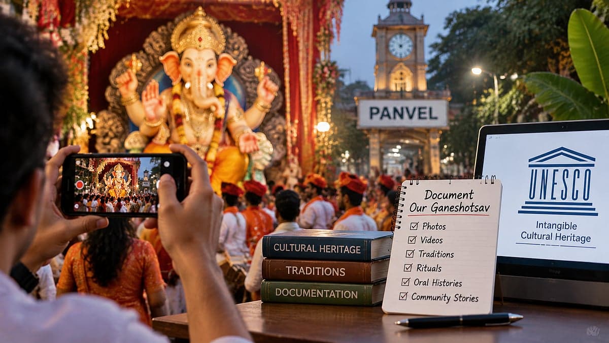 Panvel Citizens Urged To Document Ganeshotsav Traditions For Maharashtra's UNESCO Heritage Bid