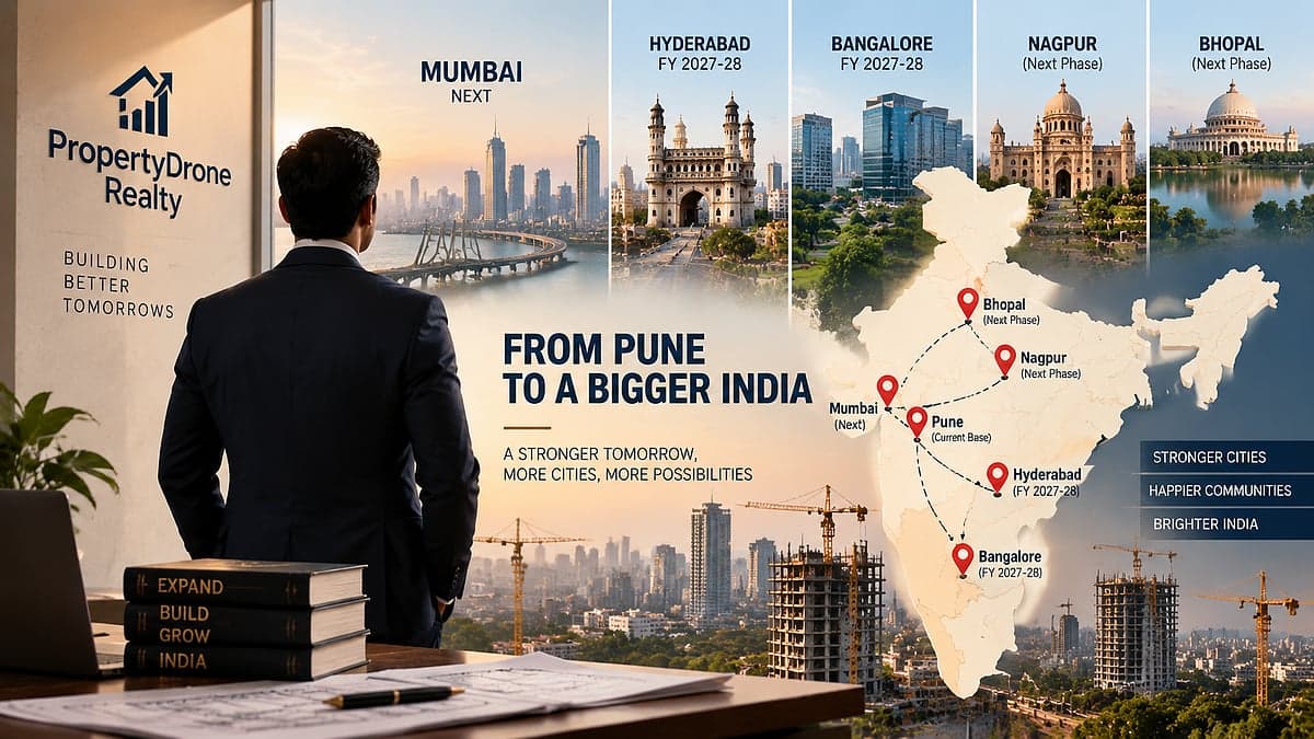 From Pune To The Nation: Inside PropertyDrone Realty's Five-Year Growth Blueprint