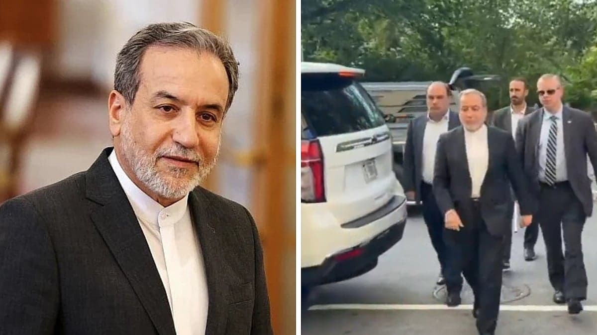 Iranian Foreign Minister Abbas Araghchi Arrives In New York For United Nations General Assembly Amid Tensions With US & Israel