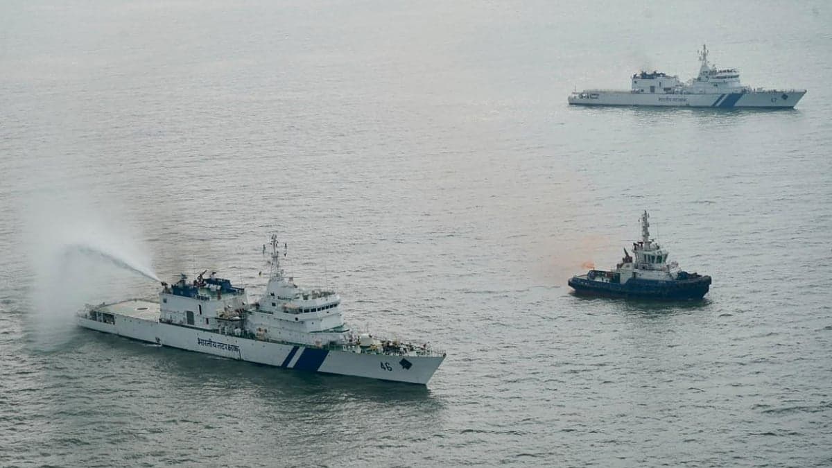 Indian Coast Guard Conducts ReSAREX-26 Off Mumbai Coast To Showcase Advanced Maritime Search And Rescue Preparedness
