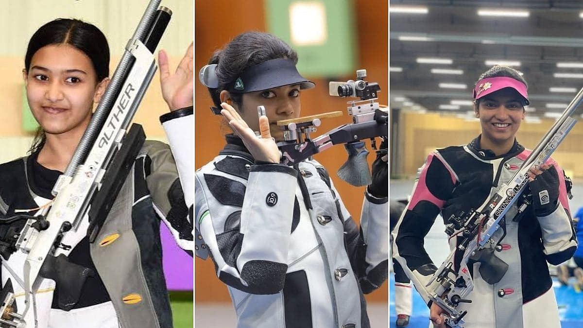 Asian Games 2026: India Claim Shooting Silver As Tilottama Sen, Vidarsa Kochalumkal, Ashi Chouksey Excel In 50m Rifle 3 Positions