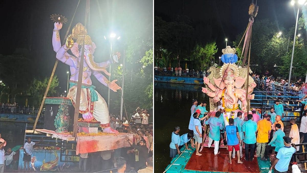 Navi Mumbai Immerses 8,573 Ganesh Idols Across 189 Sites On Anant Chaturdashi 2026