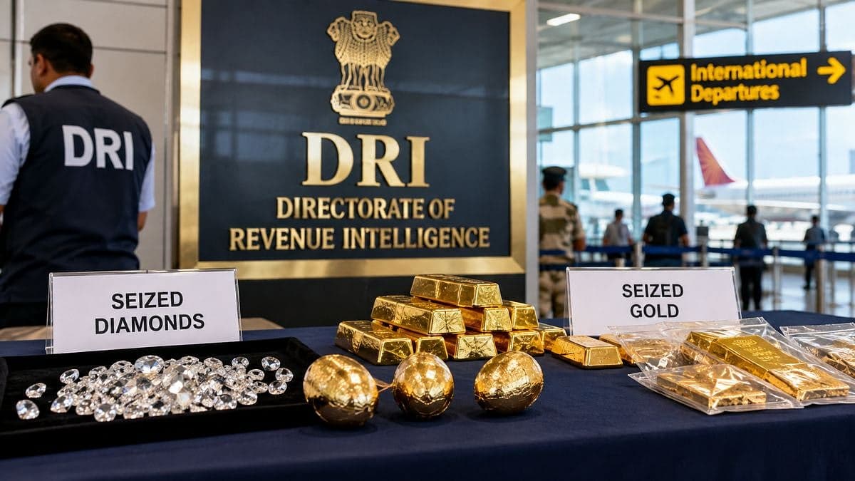 Mumbai Crime: DRI Busts Gold And Diamond Smuggling Syndicate At CSMI Airport; 8 Arrested