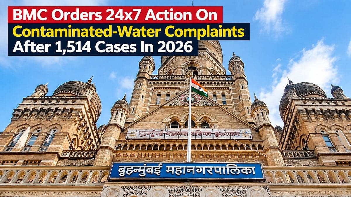 Mumbai: BMC Orders 24x7 Action On Contaminated-Water Complaints After 1,514 Cases In 2026