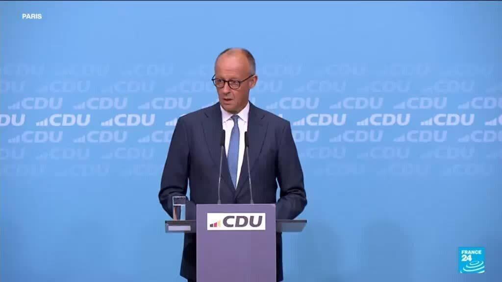 REPLAY: 'Shocked' Merz speaks after far-right election victory