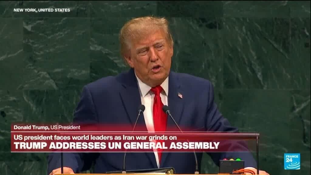 REPLAY: Trump defends Iran war, attacks ICC in UN speech