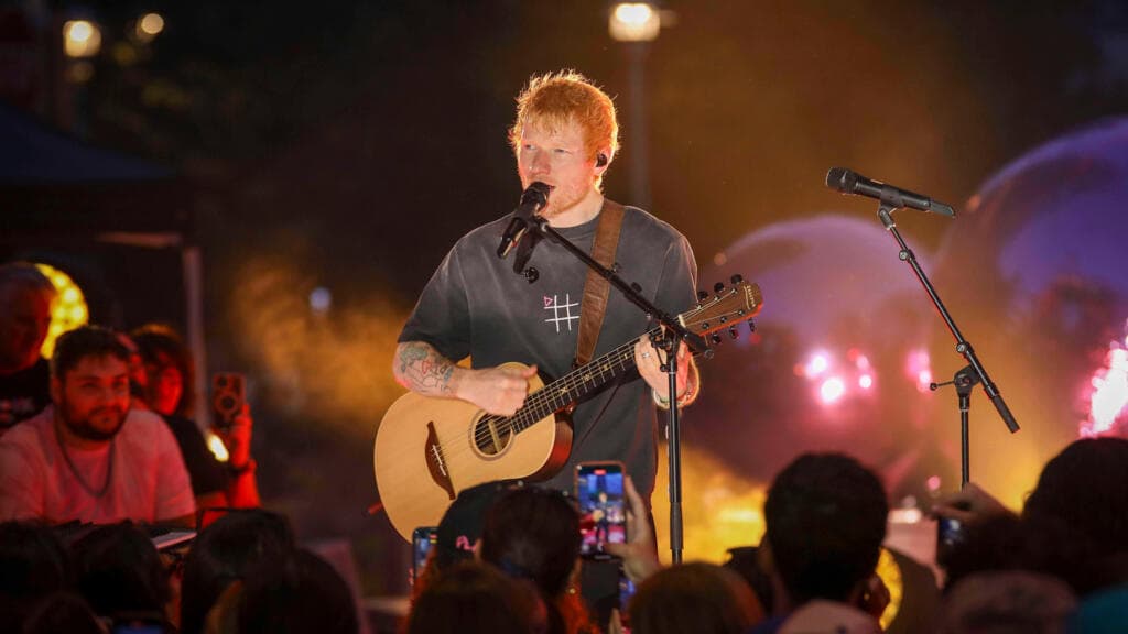 Ed Sheeran's tour in trouble after Pro-Palestine acts drop out