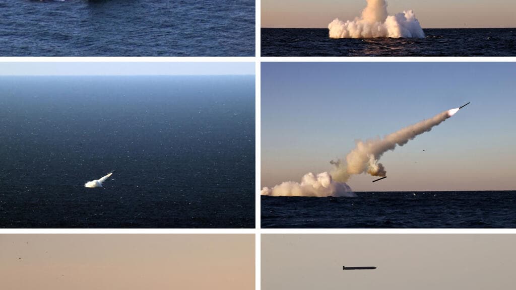 North Korea test-fires submarine-launched cruise missiles amid rising tensions