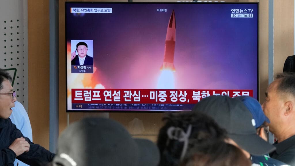 North Korea fires two ballistic missiles into the sea in latest weapons display