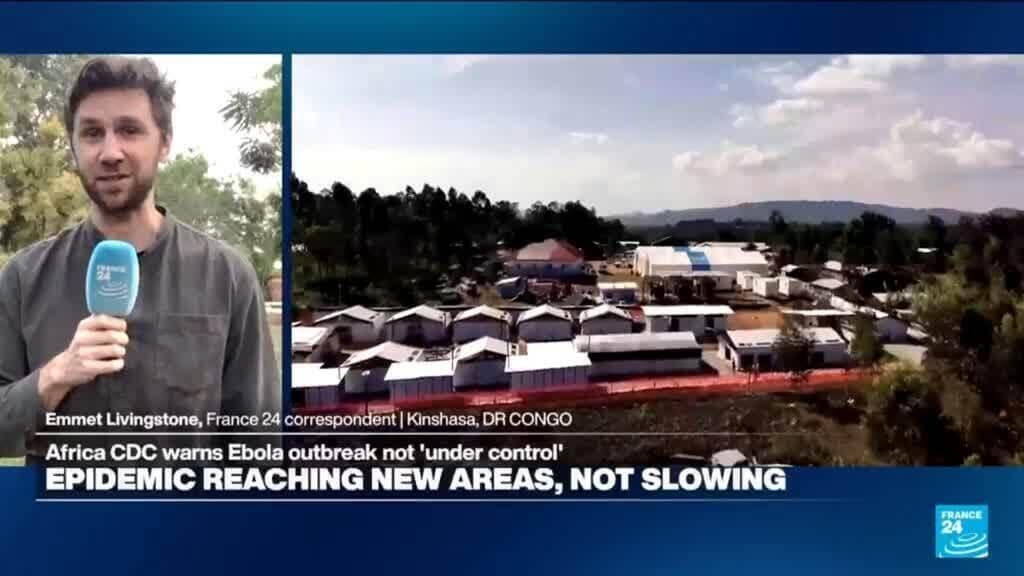 Ebola outbreak reaches new areas in Democratic Republic of Congo