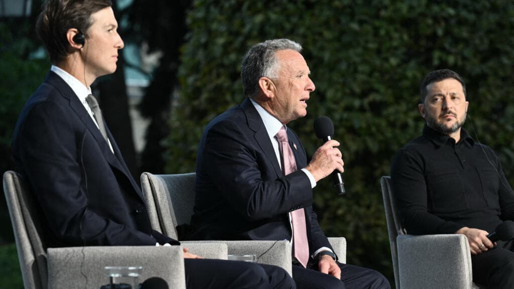 US envoys bring ‘more effective’ Ukraine peace proposals to Kyiv, official says