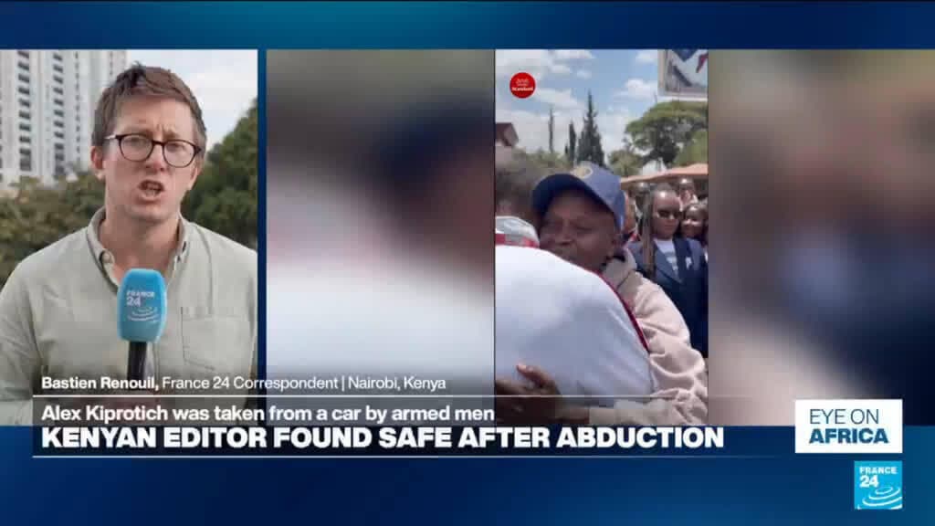 Kenyan editor found safe after abduction by armed men