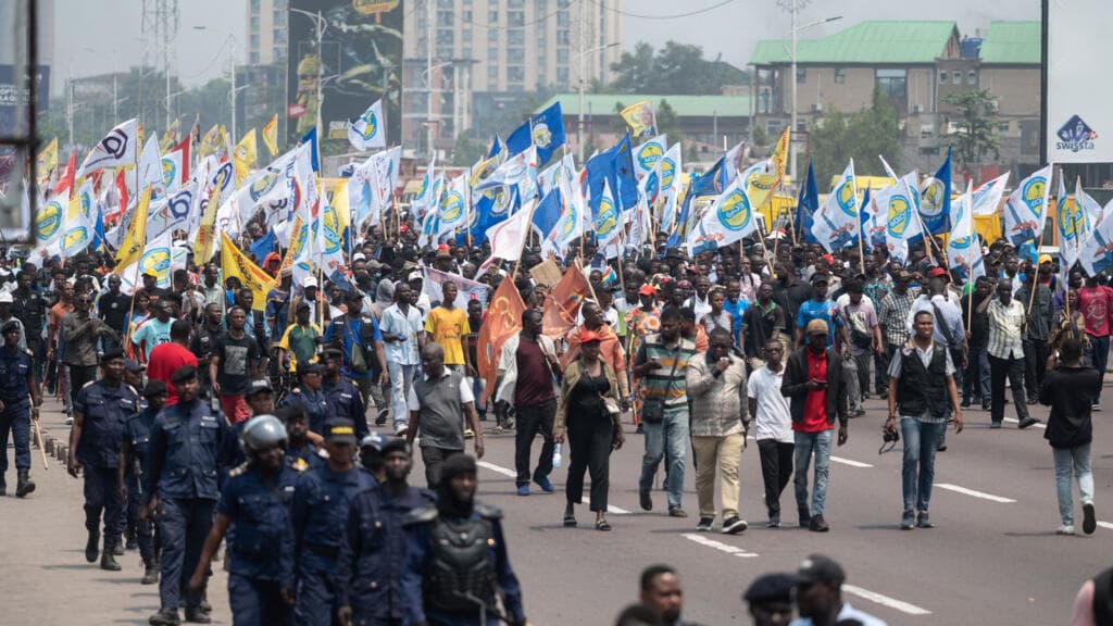 DRC opposition condemns violence at protests over constitutional changes