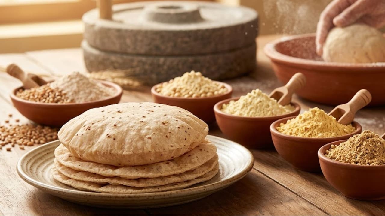 Top 5 flour ranking for roti: ರಾಗಿ, ಜೋಳ, ಗೋಧಿ.. ಯಾವ ಹಿಟ್ಟು ಆರೋಗ್ಯಕ್ಕೆ ಬೆಸ್ಟ್? ಇಲ್ಲಿದೆ ವೈದ್ಯರ ಉತ್ತರ