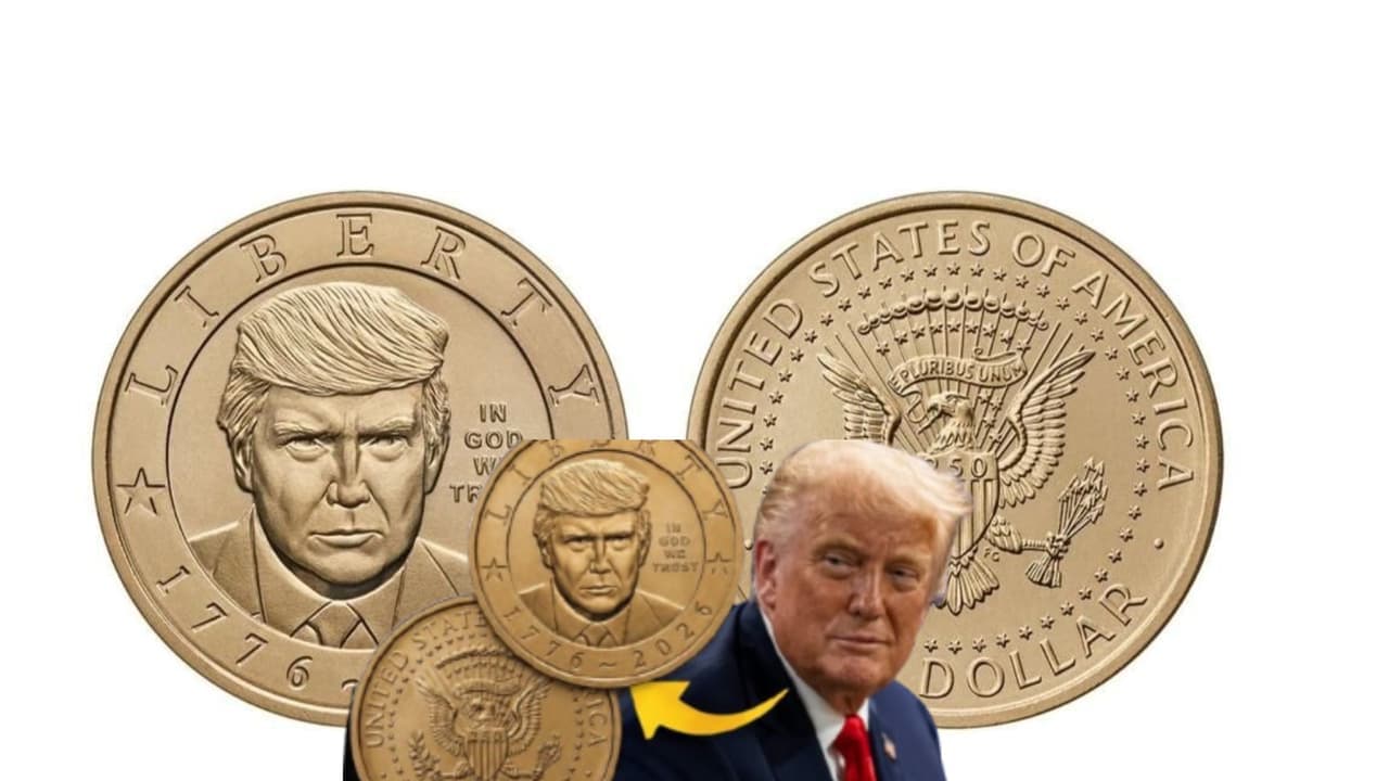 Trump Dollar: ಡೊನಾಲ್ಡ್ ಟ್ರಂಪ್ ಚಿತ್ರವಿರುವ $1 ನಾಣ್ಯ ಬಿಡುಗಡೆ, ಆದರೆ ಇದರ ಅಸಲಿ ಬೆಲೆ ಬೇರೆಯೇ ಇದೆ!