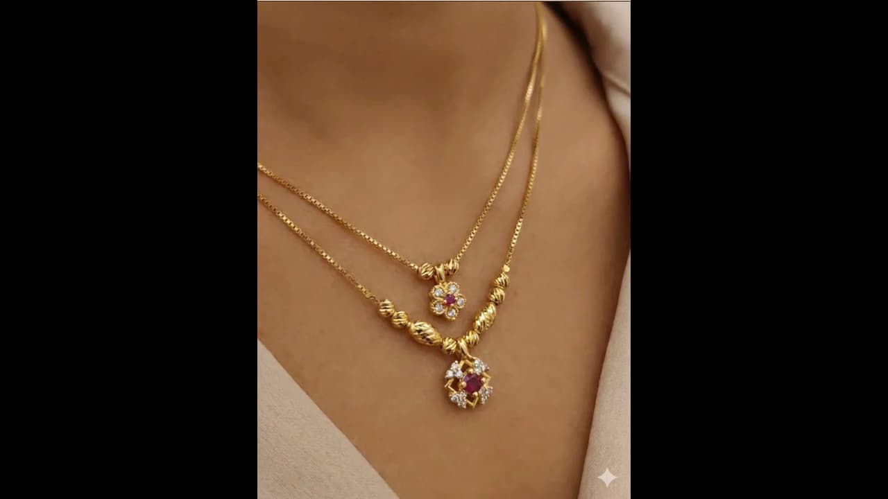 Gold Chains: ನೆಕ್ಲೇಸ್ ಲುಕ್ ಕೊಡುವ ಚೈನ್ ಡಿಸೈನ್ಗಳು! ಒಮ್ಮೆ ಟ್ರೈ ಮಾಡಿ ನೋಡಿ